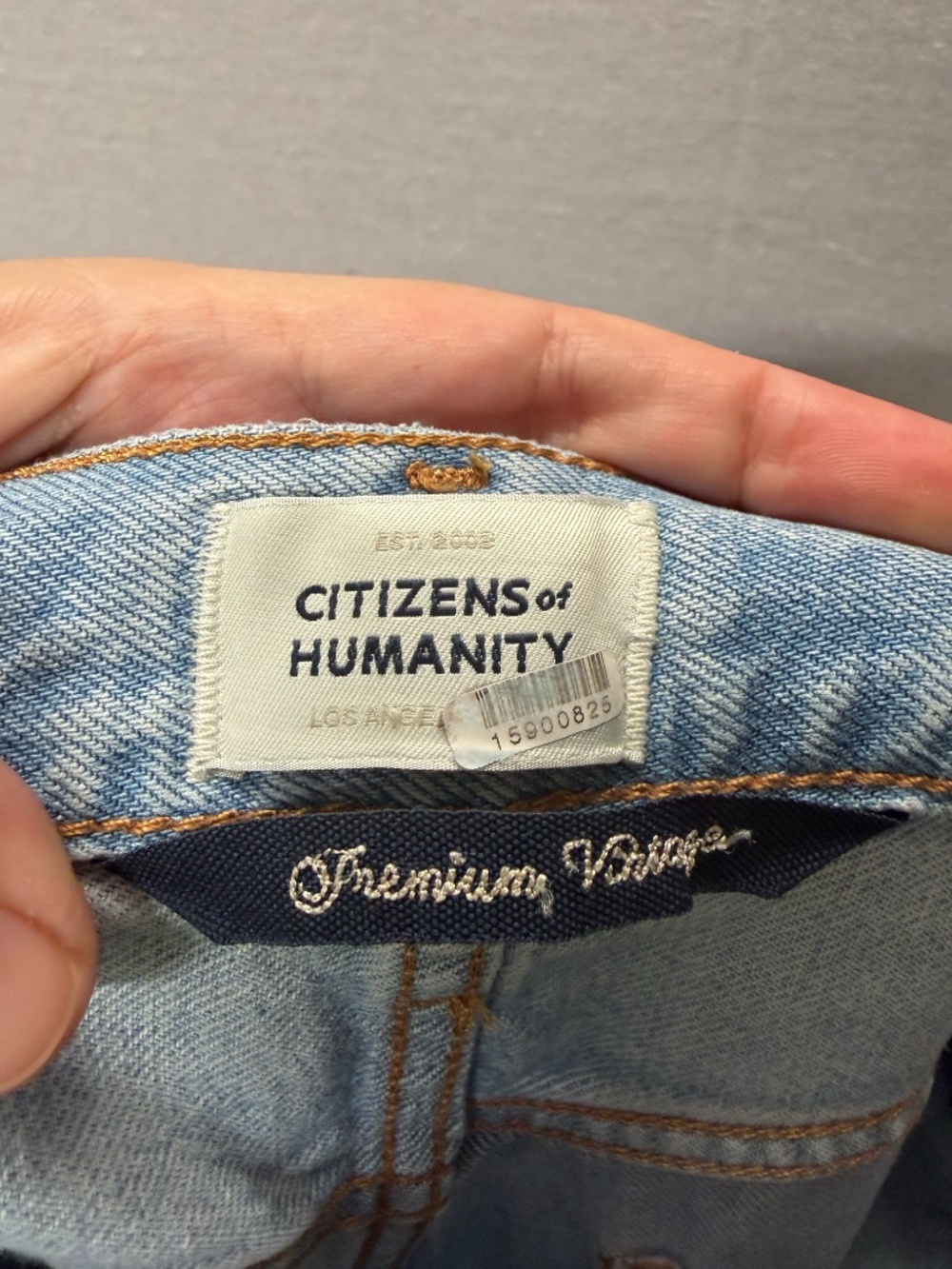Citizens of Humanity Paloma Baggy Maternity Jeans - size 28 - Picture 5 of 9